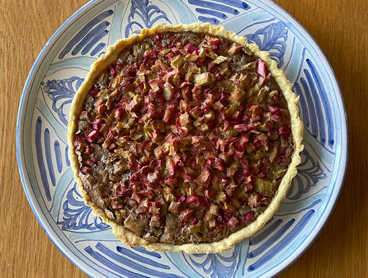 Auntie Lil's Rhubarb Tart